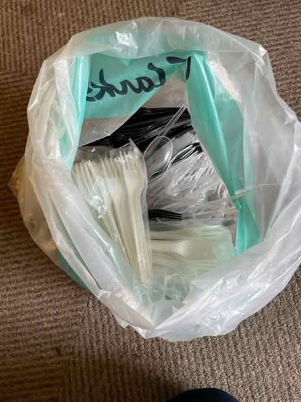 Photo of free Plastic forks and spoons (Marston OX3) #1