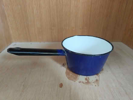 Photo of Old enameled saucepan / s (Gold St area NN8) #1