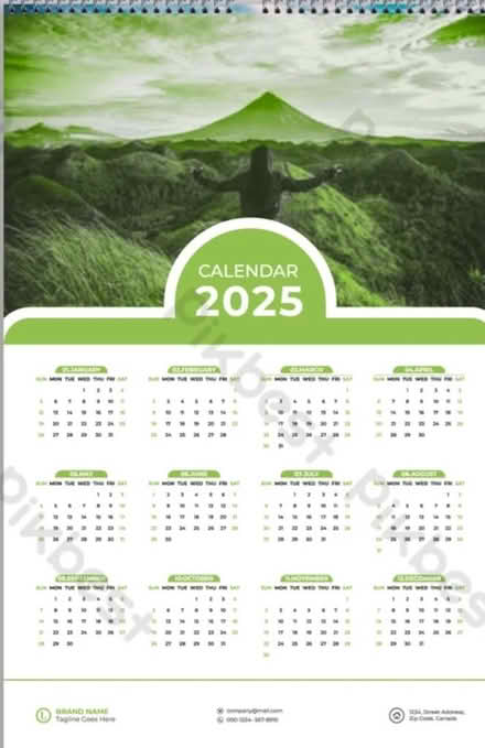 Photo of 2025 Wall Calendar (Lower Walkley S6) #1