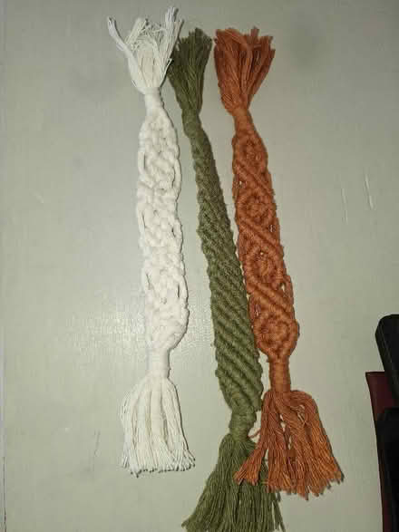 Photo of free 3 Macrame book marks. (Malvern Link WR14) #1