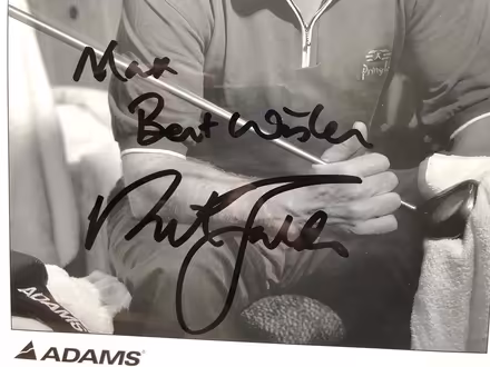 Photo of free Signed photo Nick Faldo - to "Max" (Liphook) #3