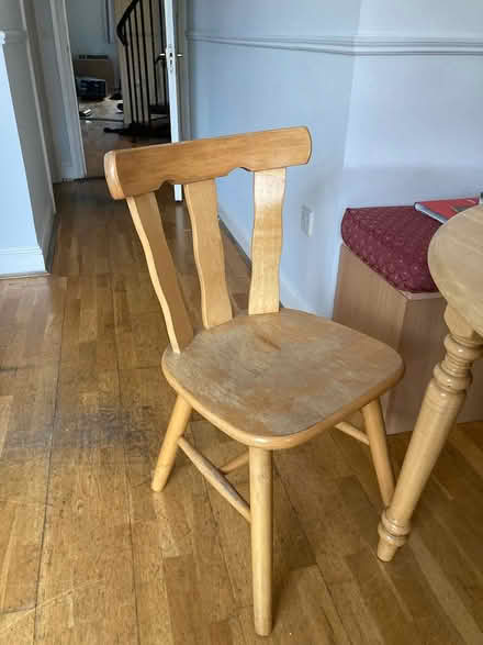 Photo of free Table and 2 chairs (rathmines) #2
