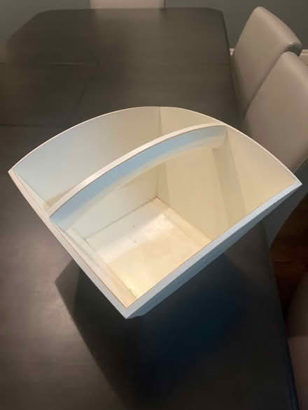 Photo of free Wood storage basket (Ravenswood) #1