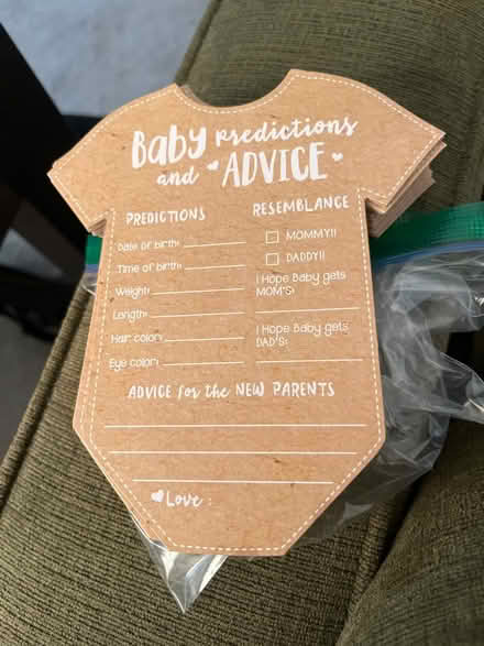 Photo of free Baby Shower Items (19342) #1