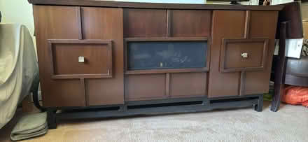 Photo of free Tv Media Cabinet with MCM vibes (West Windsor) #1