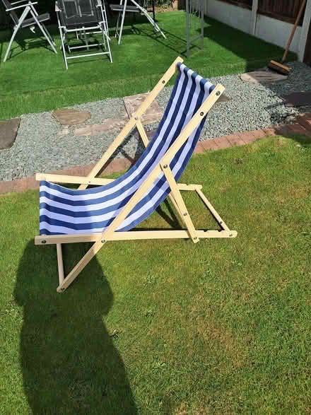 Photo of free 2 deck chairs new (Derby DE22) #1