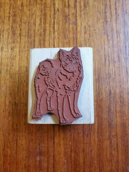 Photo of free Akita breed rubber ink stamp (North Oakland) #2