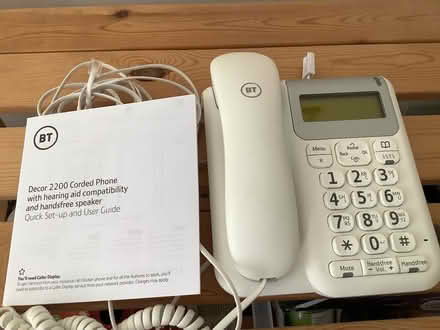 Photo of free BT corded phone (Jennyfields HG3) #2