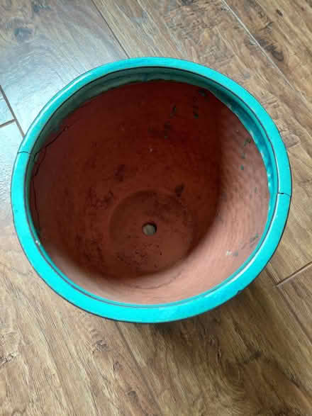 Photo of free Turquoise plant pot (Sheffield 12 S12) #2