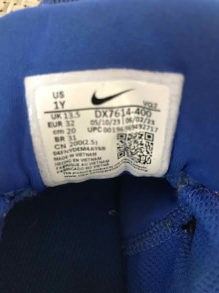 Photo of free Boys blue Nikes (San Pedro) #3