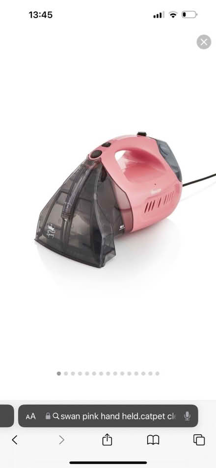 Photo of free Handheld Swan Carpet Cleaner (TW12) #1