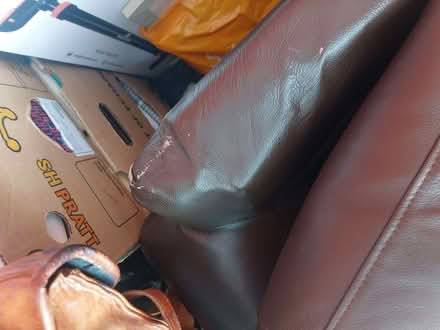 Photo of free 3-seater leather sofa (Hendon, The Hyde NW9) #2