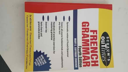 Photo of free French grammar book (Fulham Palace Rd SW6) #1
