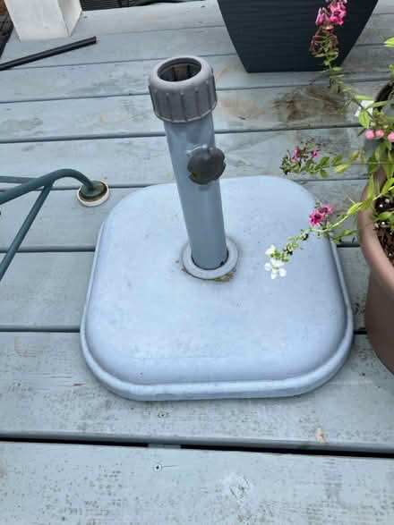 Photo of free Outdoor umbrella stand (Ten Ten Rd) #1