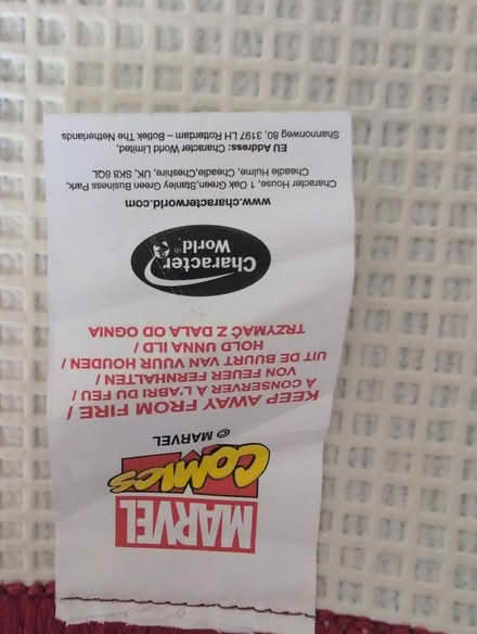Photo of free Marvel rug and canvas (CM18) #3