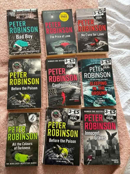 Photo of free Books - Mostly crime/thrillers (Weybridge) #3