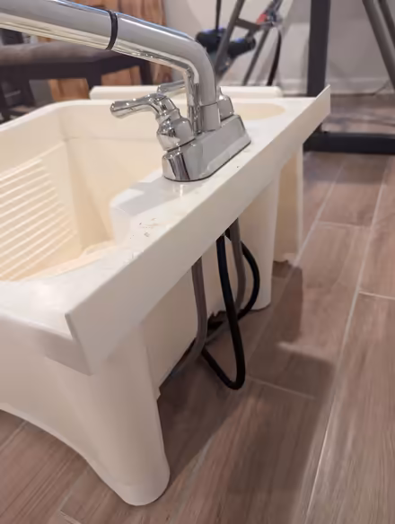 Photo of free Plastic Utility Sink (Friendship Heights, D.C.) #2