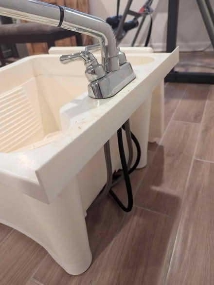 Photo of free Plastic Utility Sink (Friendship Heights, D.C.) #2