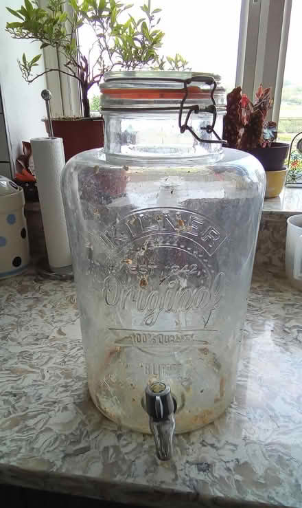Photo of free 8 litre Kilner jar (Bolsover Derbyshire) #1