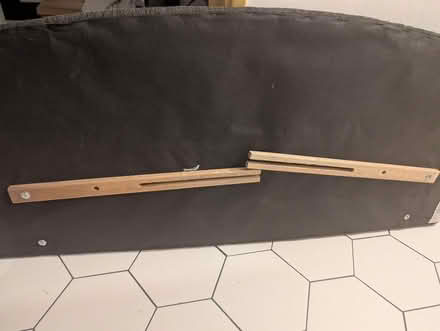 Photo of free Chocolate colour double headboard (Hertford, SG13) #2