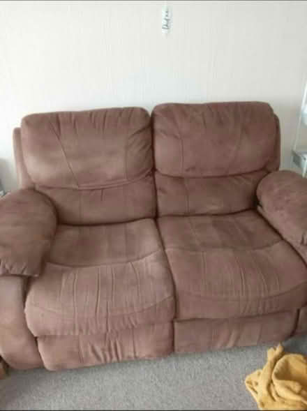 Photo of free X2 two seater recliner (Linlithgow) #1