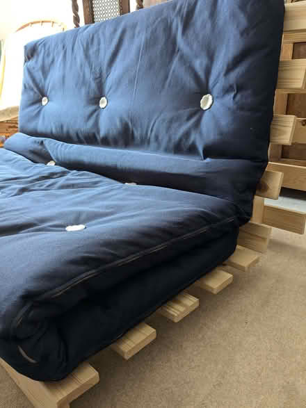 Photo of free Futon, small double sofabed (Suffolk Coastal District IP12) #2