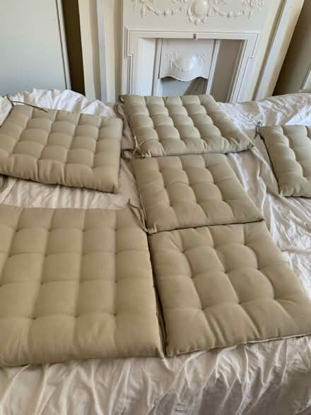 Photo of free 6 garden chairs luxury cushions (NW10) #1