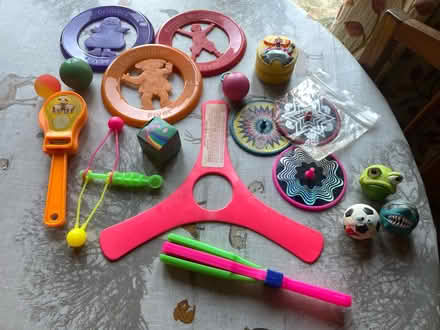 Photo of free Frisbees, Spinners, Clackers etc. (Abbey Wood SE2) #1