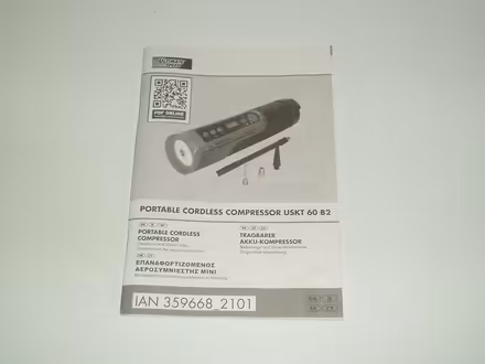 Photo of free Portable Hand Held Tyre Compressor (Yateley GU46) #3