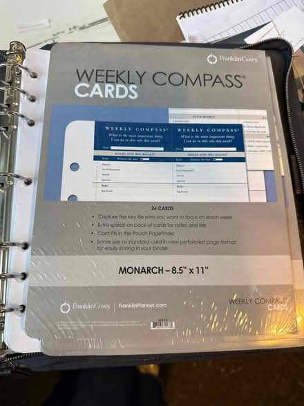 Photo of free Franklin Covey large planner (Dempster east of Ridge) #4