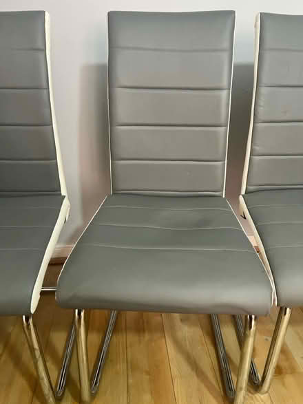 Photo of free 4 Modern Grey Dining Chairs (Ashington) #1