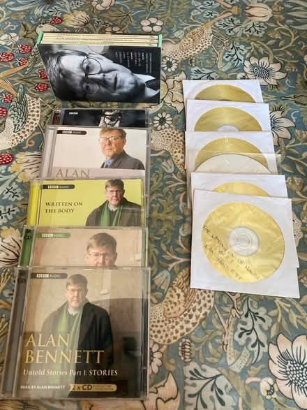 Photo of free Alan Bennett talking books (Shurdington GL51) #1