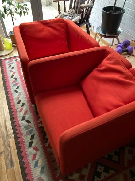 Photo of free Two IKEA EKERÖ armchairs (Panshanger AL7) #1