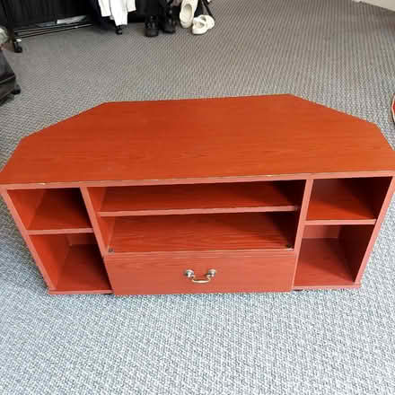 Photo of free TV stand with storage drawer (Folkestone CT20) #1