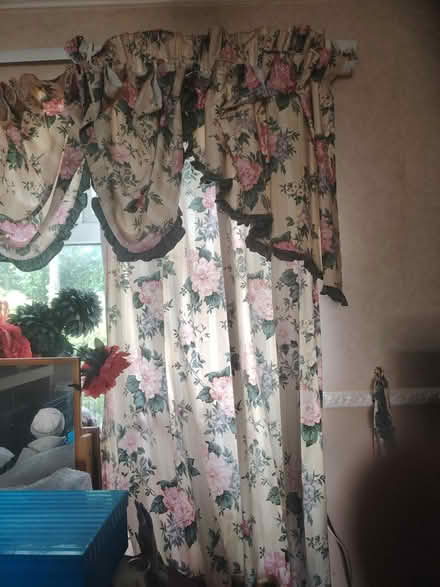Photo of free Floral Curtains (Sheffield) #1