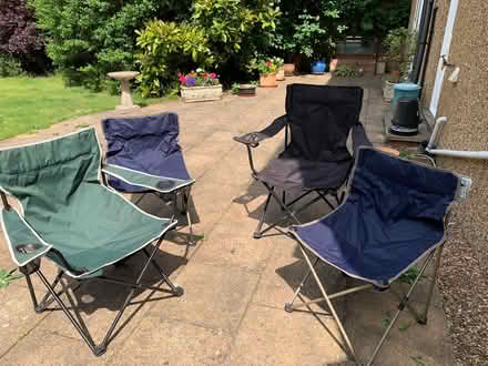 Photo of free Camping Equipment - Folding Chairs (Iver Heath Fields SL0) #1