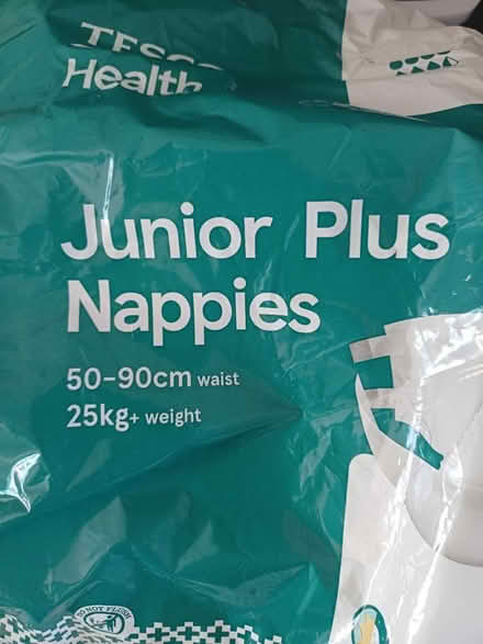 Photo of free Junior plus nappies (GL4) #1
