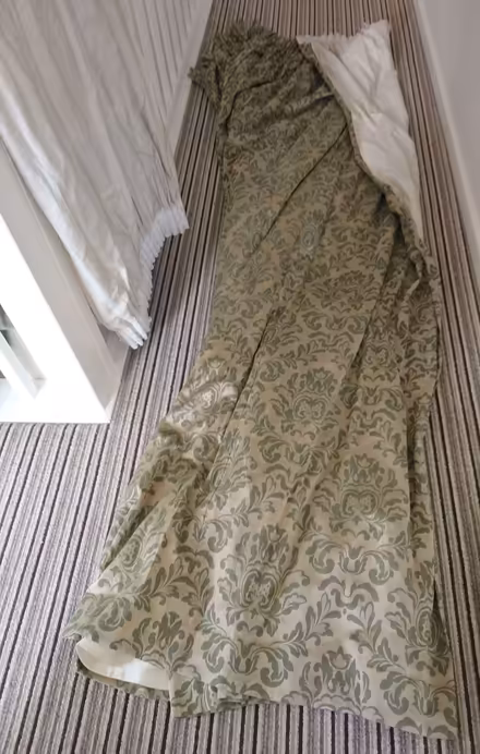 Photo of free 2 Curtains, each 240cm drop x 320cm width (Formby L37) #1