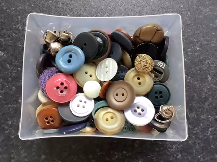 Photo of free Box of buttons (Nunnery Wood WR5) #1