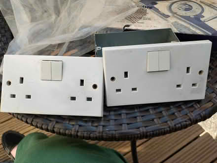 Photo of free 2 x double sockets 1 deep back box (Martlsham Heath IP5) #1