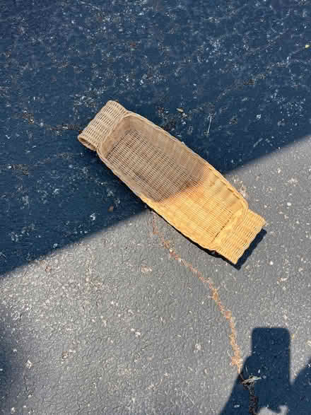 Photo of free straw basket tray (Aurora) #1