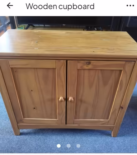 Photo of free Wooden cupboard (Whittle-le-woods PR6 7) #1