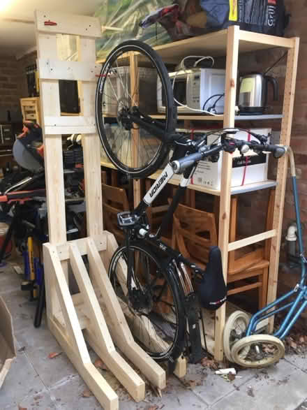 Photo of free Freestanding bike rack for 2 bike (Christleton CH3) #1