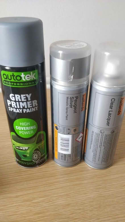 Photo of free Primer, lacquer and spray paint (Muxton) #1