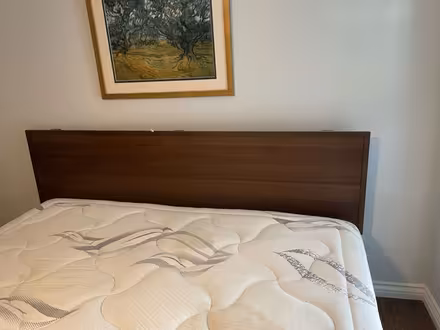 Photo of free King sized wooden bed frame (Bret Harte, San Rafael) #2