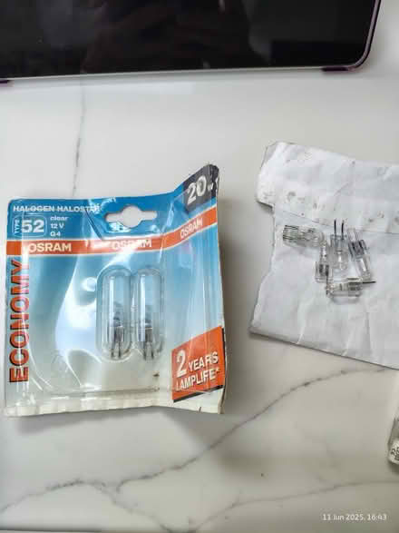 Photo of free Various Halogen lightbulbs (South Ferring BN12) #4
