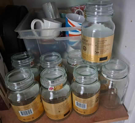 Photo of free 9x Douwe Egberts jars (Bourne End SL8) #1
