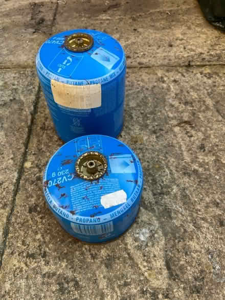 Photo of free 2 x camping gas canisters (S11 Greystones) #1