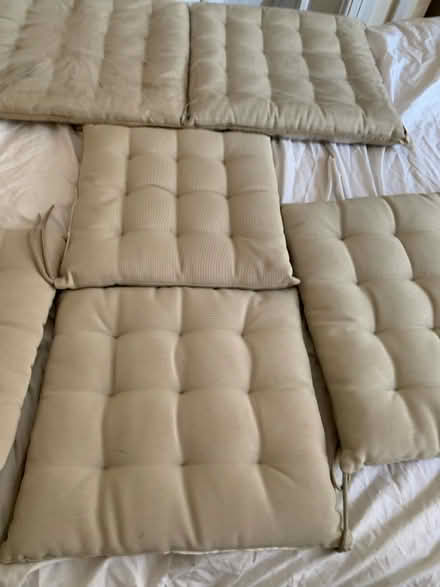 Photo of free 6 garden chairs luxury cushions (NW10) #2