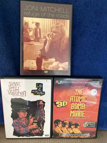 Photo of free Three DVD's (Grant Rd>Fremont Ave<85) #1